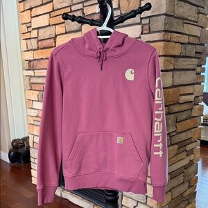 Carhartt Rose Hoodie with Logo
